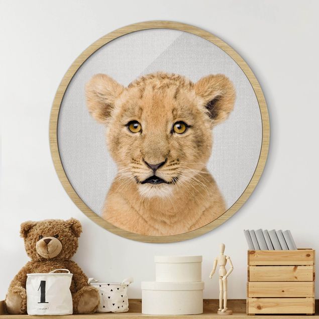 Decoração para quarto infantil Baby Lion Luca