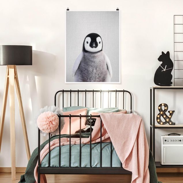 Posters animais Baby Penguin Pepe