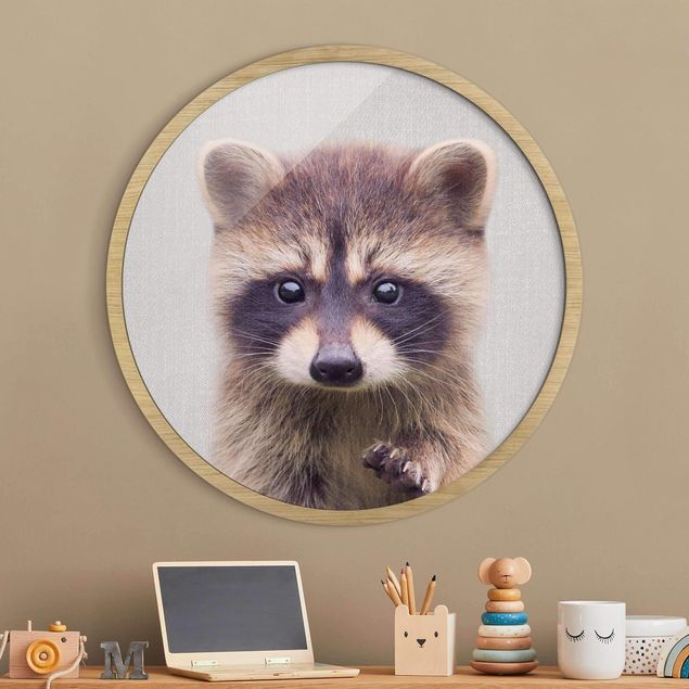 Decoração para quarto infantil Baby Raccoon Wicky