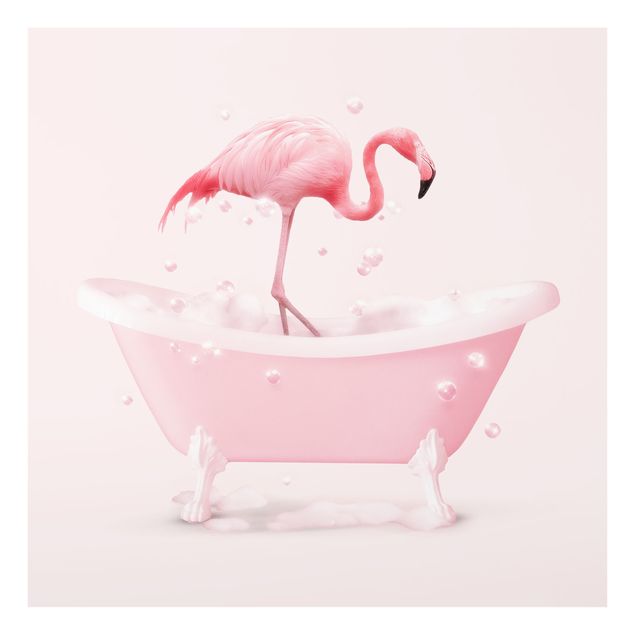 Quadros de Jonas Loose Bath Tub Flamingo