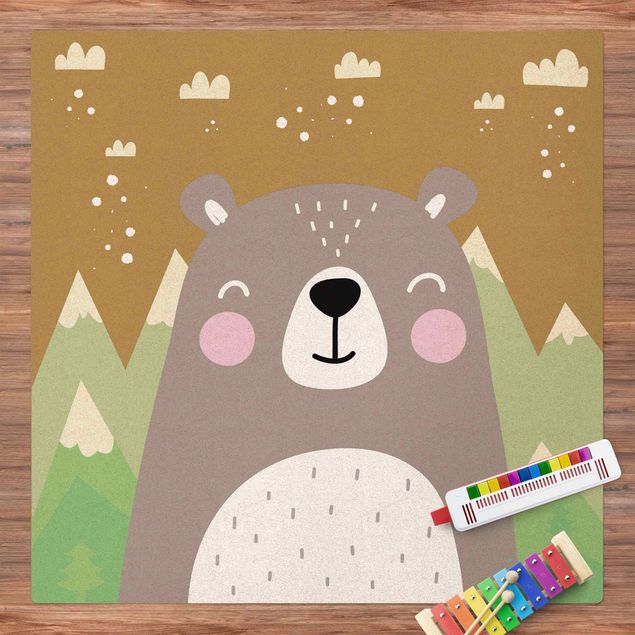 decoração para quartos infantis Cute Bears