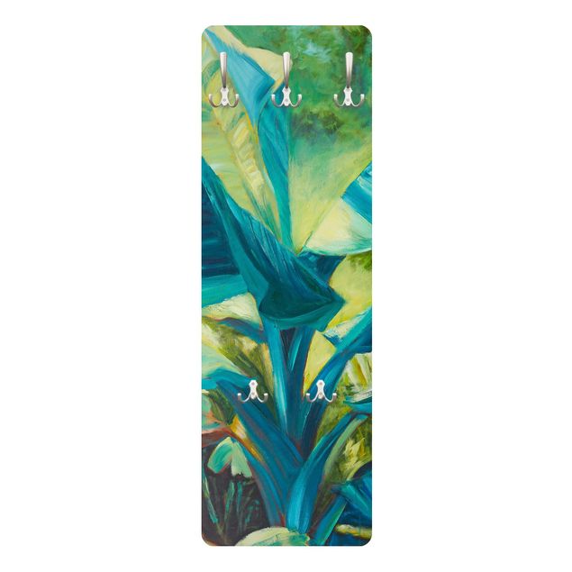 Cabides de parede Banana Leaf With Turquoise II