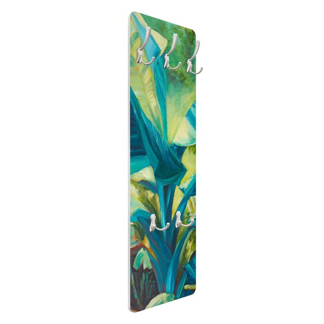Cabides de parede Banana Leaf With Turquoise II