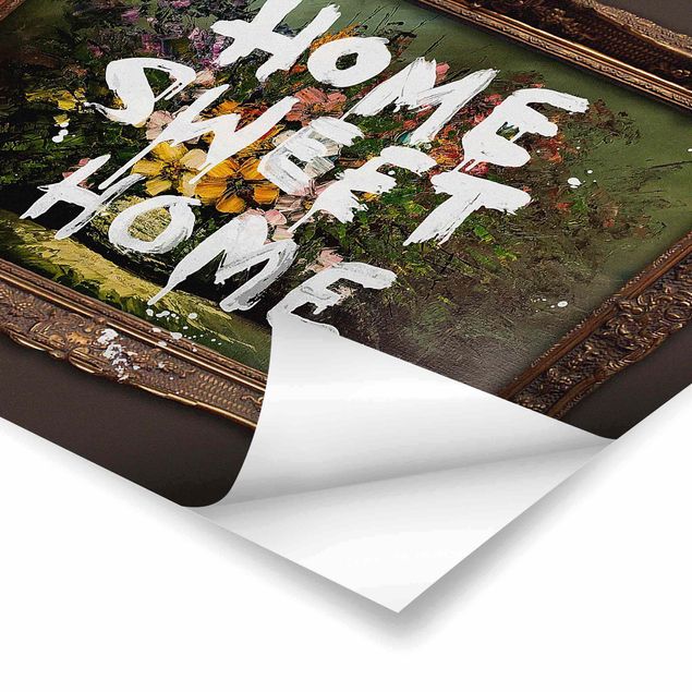 Posters Home sweet home - Brandalised ft. Graffiti by Banksy