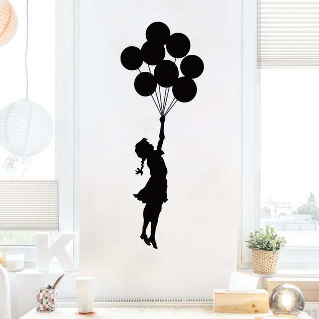 autocolantes decorativos parede Banksy - Balloon Girl