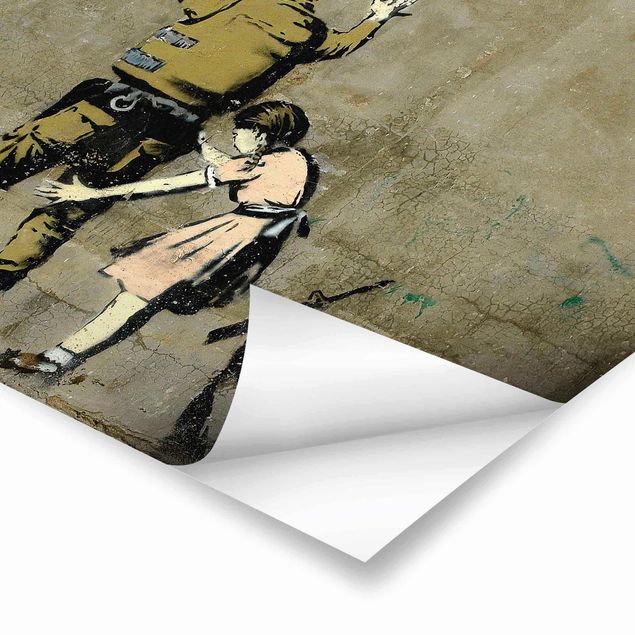 Posters Soldat und Mädchen - Brandalised ft. Graffiti by Banksy