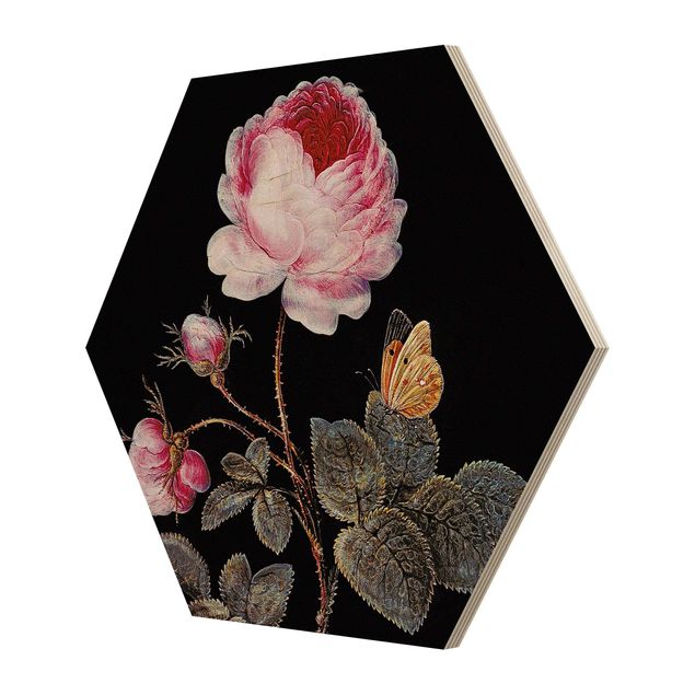 quadros de flores Barbara Regina Dietzsch - The Hundred-Petalled Rose