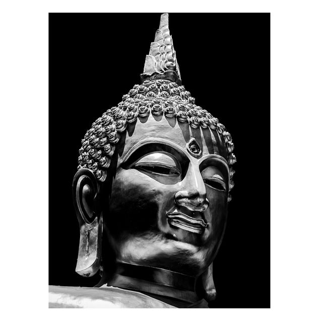 Quadros famosos Buddha Statue Face