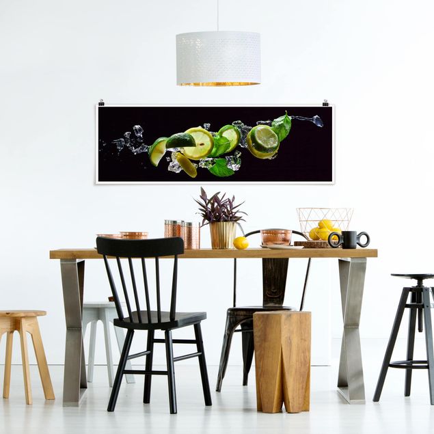 quadros decorativos para sala modernos Mojito Ingredients
