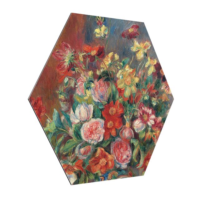 Quadros florais Auguste Renoir - Flower vase