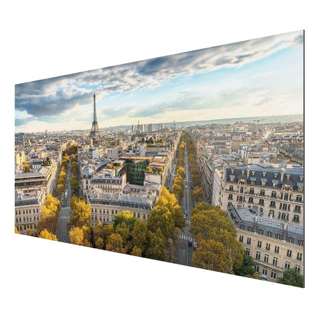 quadro com paisagens Nice day in Paris