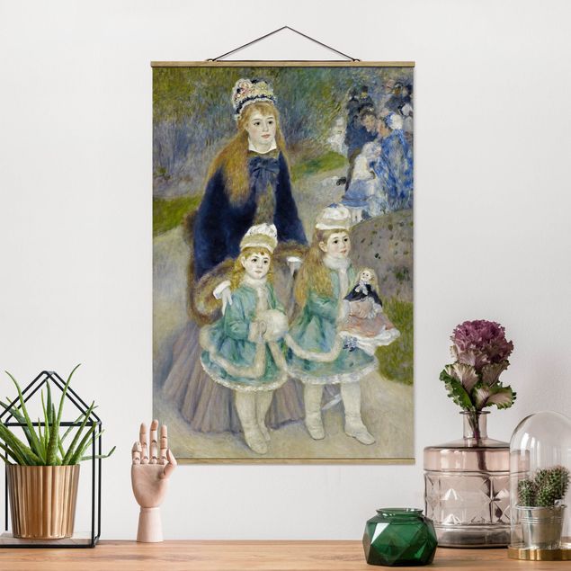 decoraçoes cozinha Auguste Renoir - Mother and Children (The Walk)