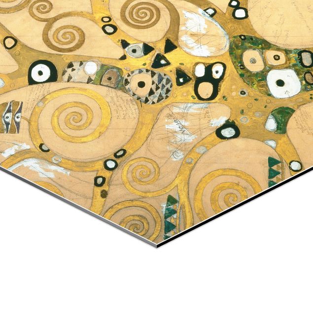 Quadros modernos Gustav Klimt - The Tree of Life