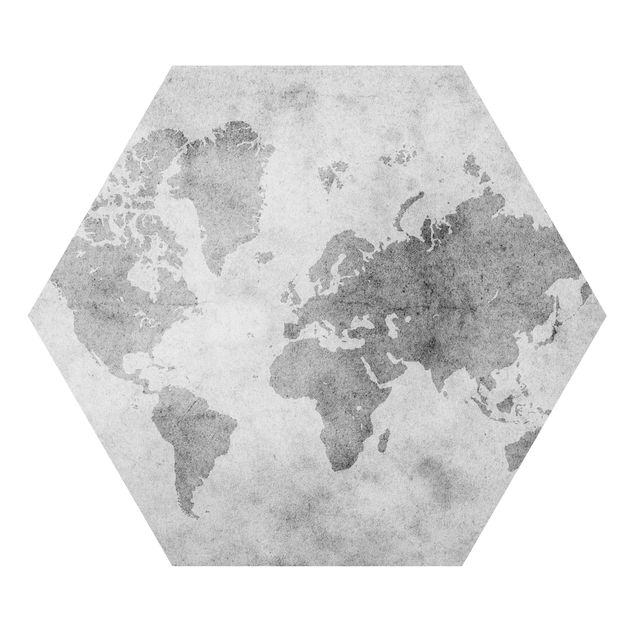 Quadros forex Vintage World Map II