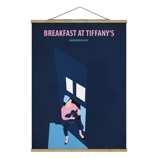 quadros decorativos para sala modernos Film Posters Breakfast At Tiffany's