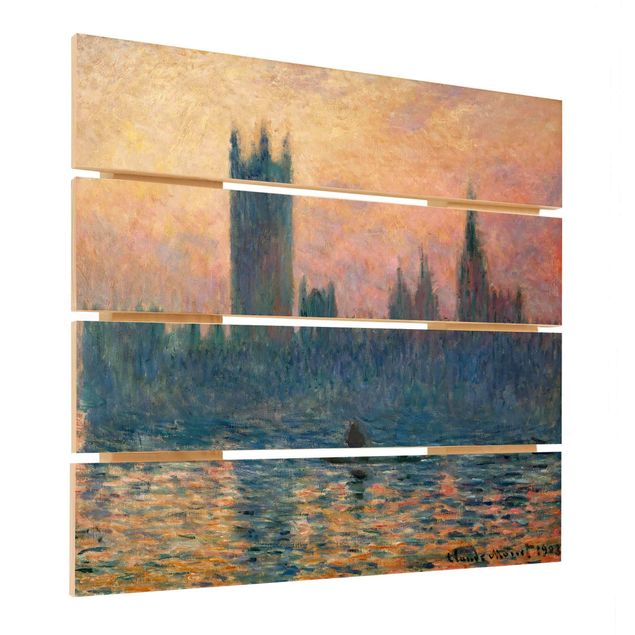 Quadros decorativos Claude Monet - London Sunset