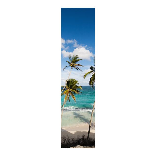 Painéis deslizantes flores Beach Of Barbados