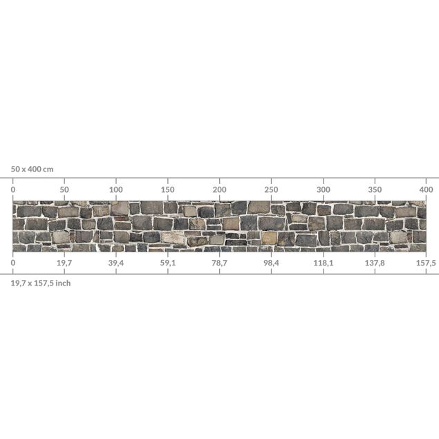 Backsplash de cozinha Quarry Stone Wallpaper Natural Stone Wall