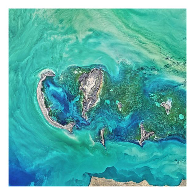 Painel anti-salpicos de cozinha NASA Picture Caspian Sea