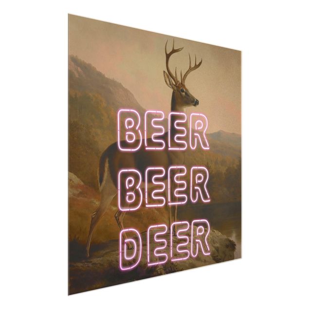 Quadros famosos Beer Beer Deer