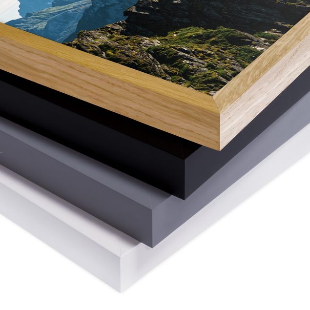 quadros decorativos para sala modernos Mountains On The Lofoten