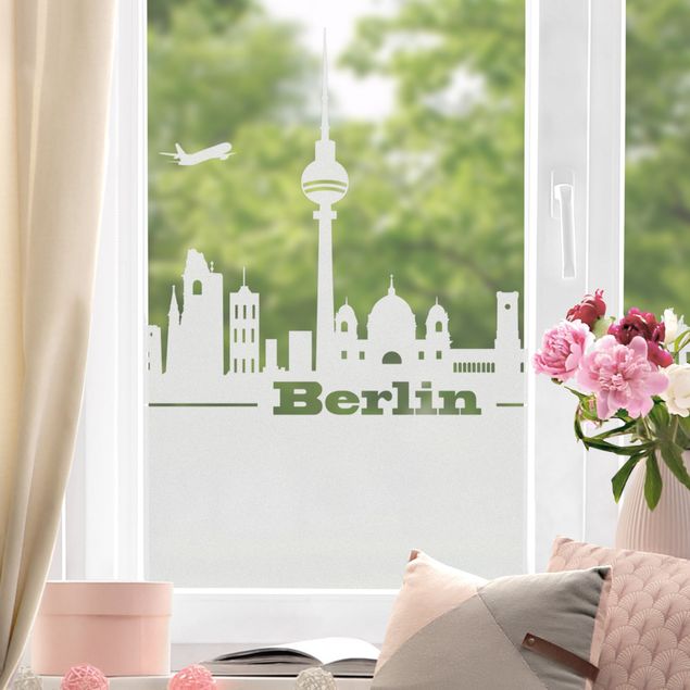 película autocolante Berlin Skyline border