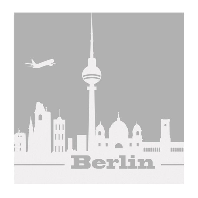 Películas de privacidade para janelas Berlin Skyline border