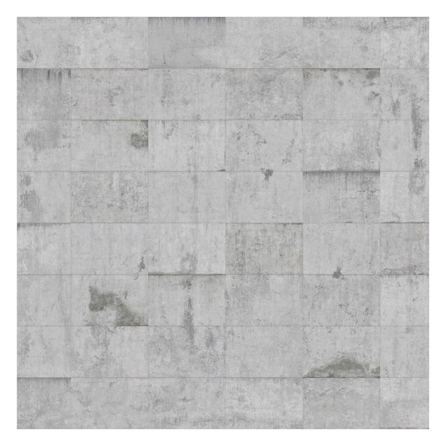 murais de parede Concrete Brick Look Grey