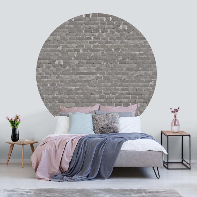 papel parede de tijolinho Concrete Brick