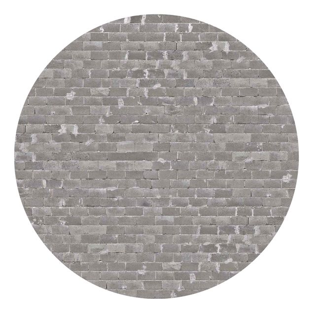 papel de paredes 3d Concrete Brick