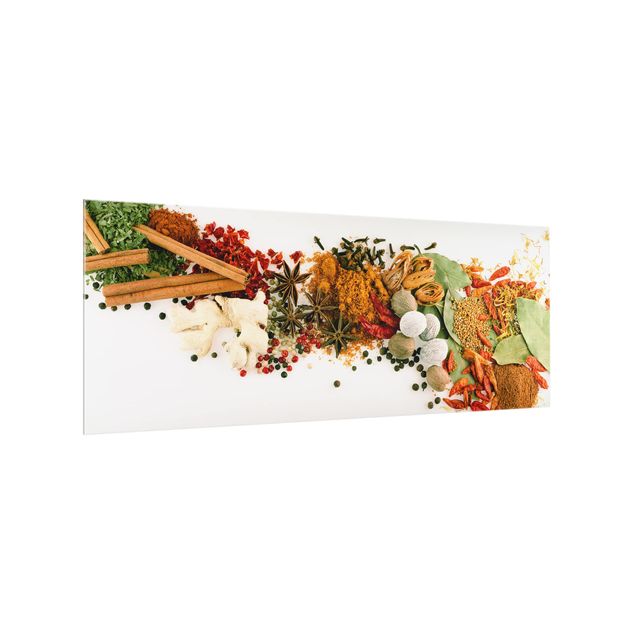 Painel antisalpicos Spices And Dried Herbs