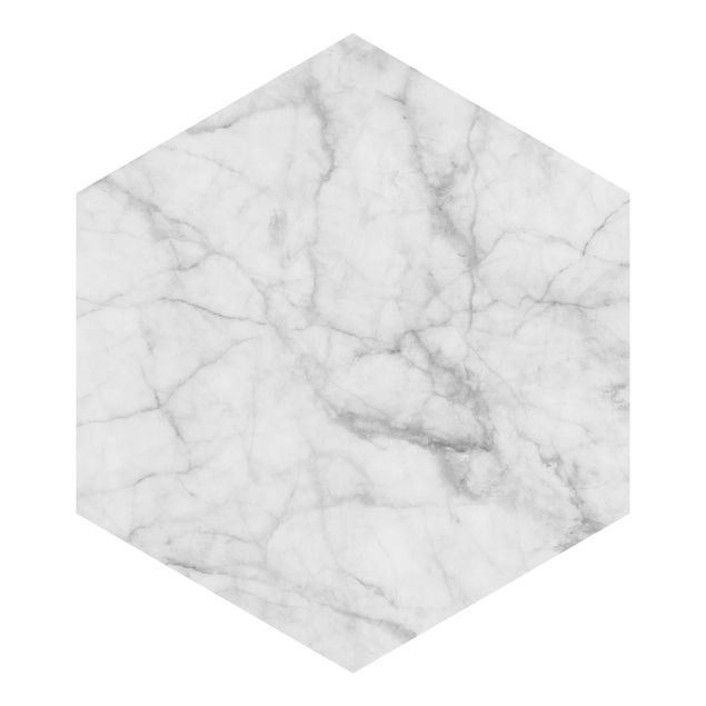 papel parede branco Bianco Carrara