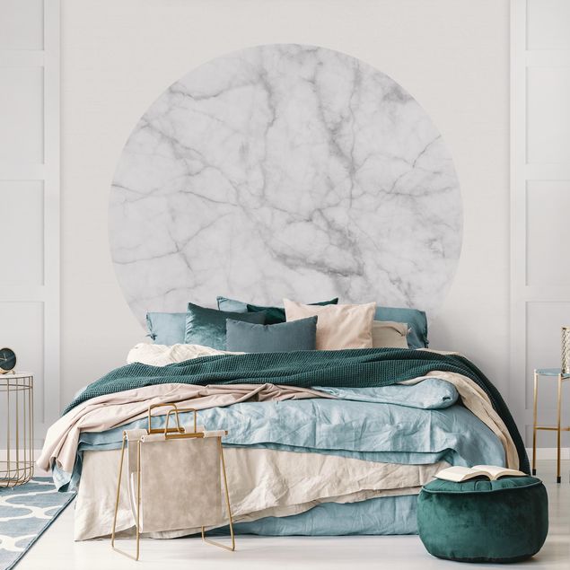 papel parede marmore Bianco Carrara