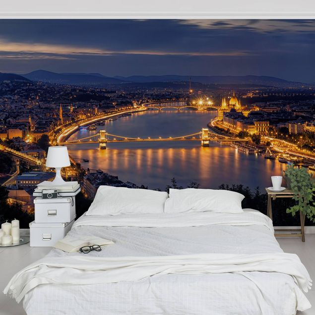 papel de parede moderno View Of Budapest