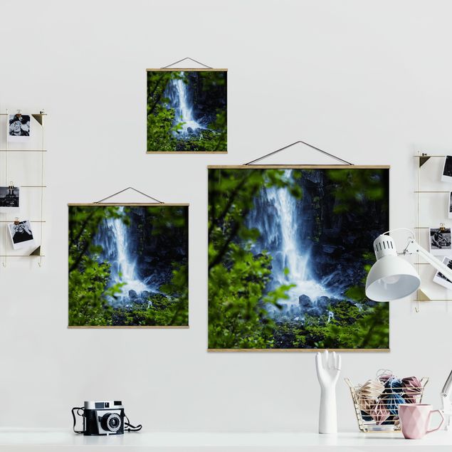 decoração quadros View Of Waterfall