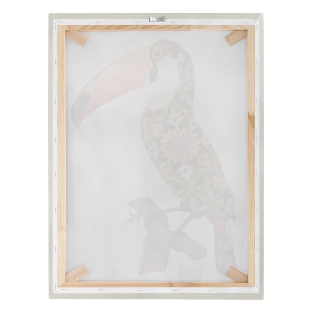 Quadros decorativos Boho Birds - Toucan