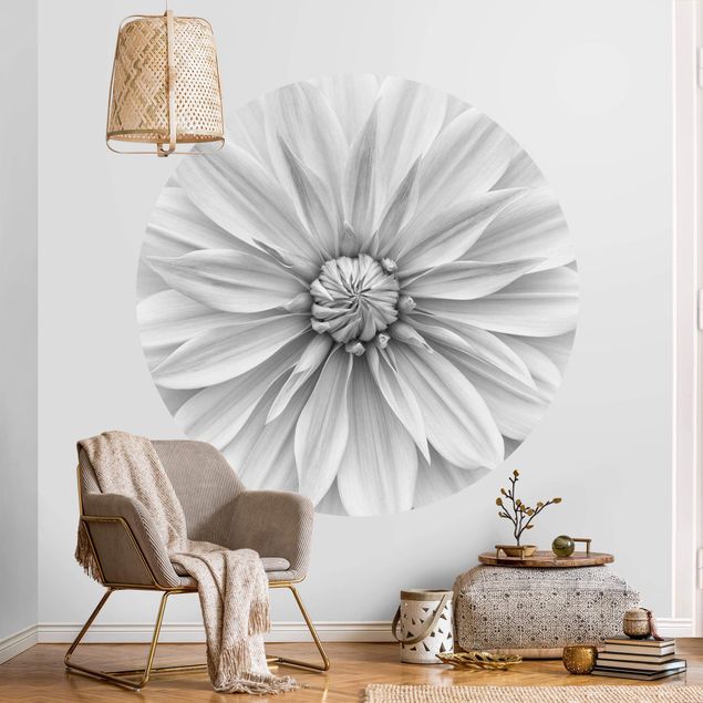 decoraçao para parede de cozinha Botanical Blossom In White