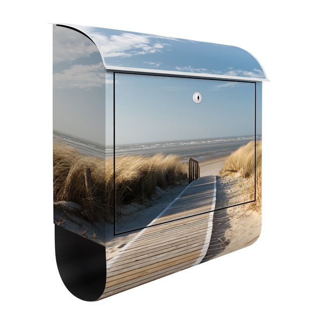 Caixas de correio paisagens Baltic Sea Beach