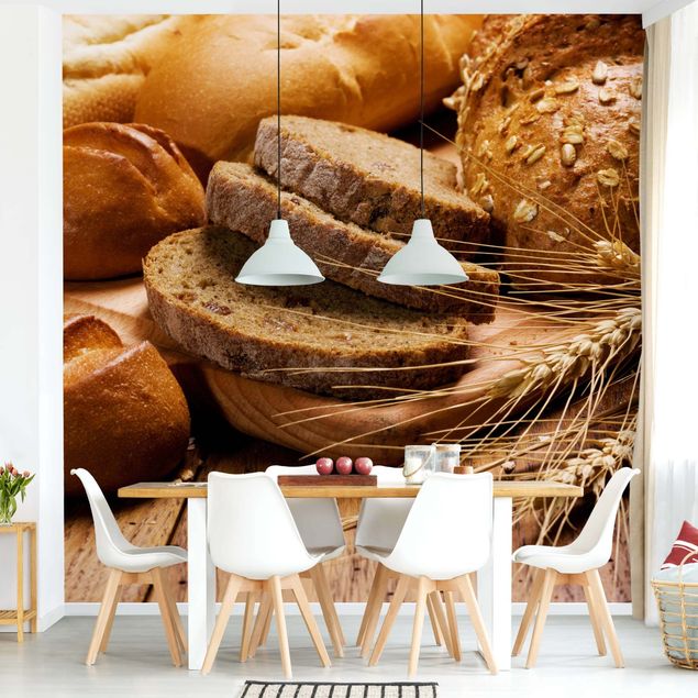 decoraçao para parede de cozinha German Bread