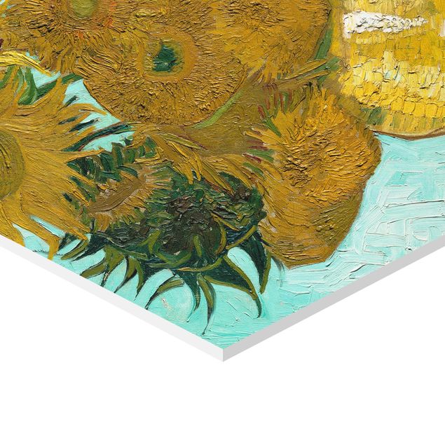 quadro com flores Vincent van Gogh - Sunflowers