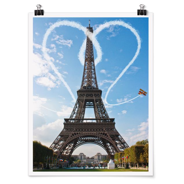 Quadros cidades Paris - City Of Love