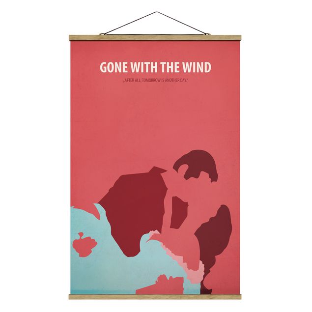 Quadros modernos Film Poster Gone With The Wind