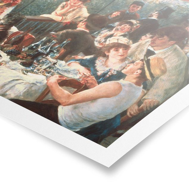 poster retro Auguste Renoir - Luncheon Of The Boating Party