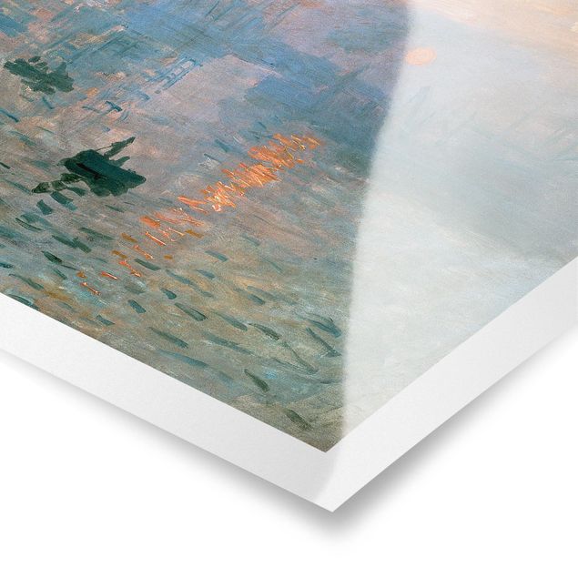 Posters paisagens Claude Monet - Impression (Sunrise)