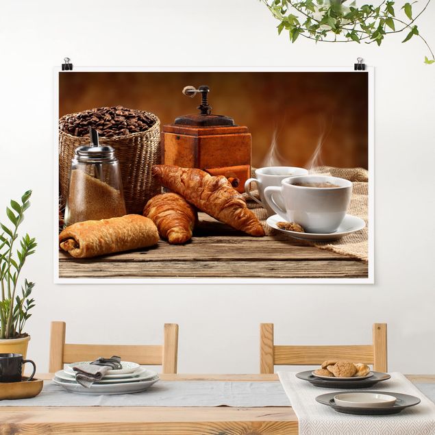 decoraçao para parede de cozinha Breakfast Table