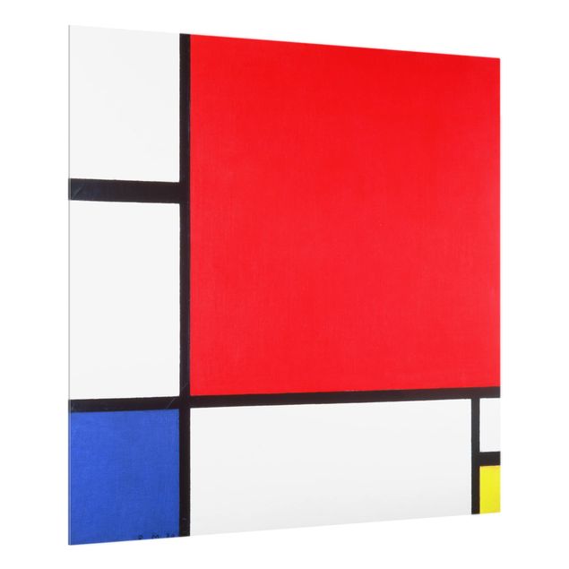 Quadros por movimento artístico Piet Mondrian - Composition Red Blue Yellow