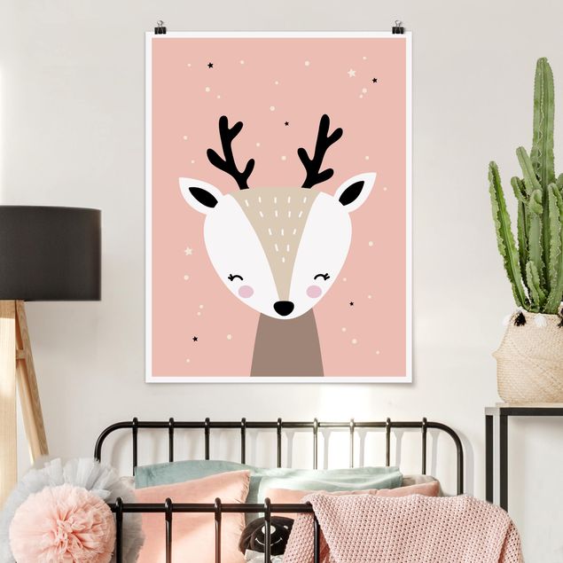 decoração quarto bebé Happy Deer