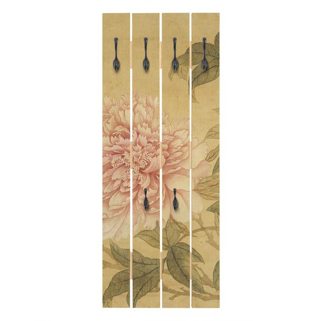 Cabides de parede em bege Yun Shouping - Chrysanthemum