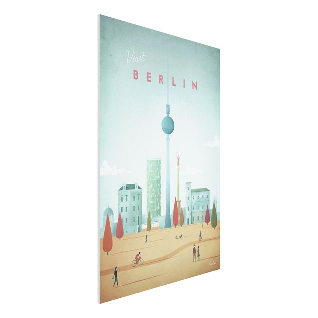 Quadros Berlim Travel Poster - Berlin