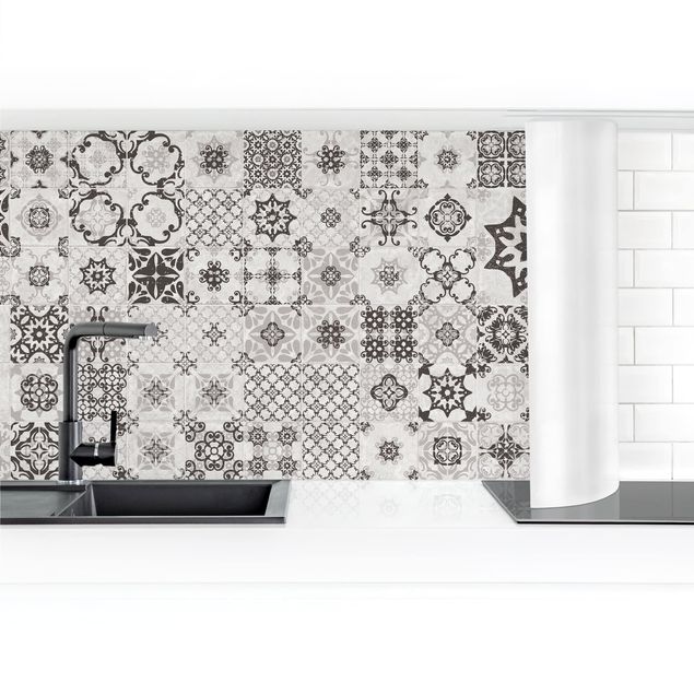 painel anti salpicos cozinha Ceramic Tiles Agadir Grey